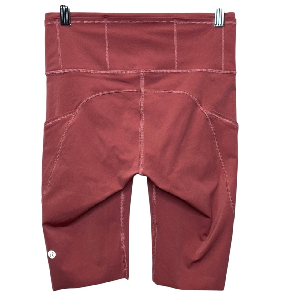 Lululemon Fast & Free 10” Lasercut HR Pocket Biker Short (*non-reflective) - Picture 7 of 11